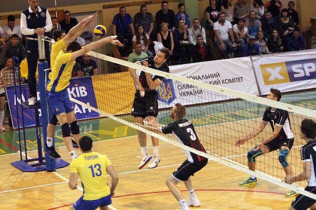 Volleyball, International match, Ukraine - Austria