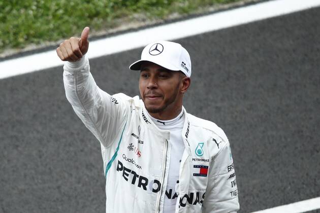 Formula 1, Spanish GP, Hamilton on pole
