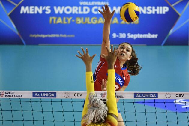 Volleyball, Golden European League, Czech Republic - Spain