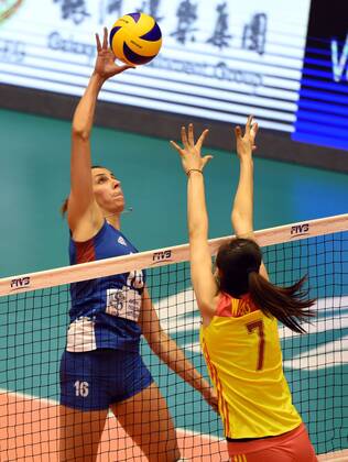 Volleyball Nations League, Women, Serbia - China