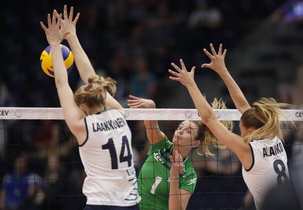 Volleyball, Finland - Hungary