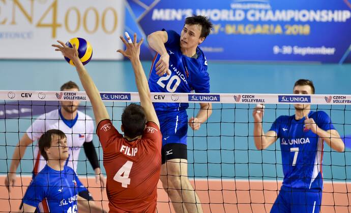 Volleyball, International match, Czech Republic - Portugal