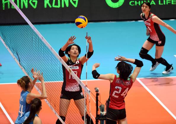 Volleyball, Women, International, Japan - Argentina