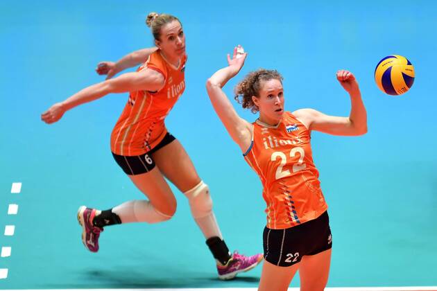 Volleyball, Women, International match, Netherlands - Brazil
