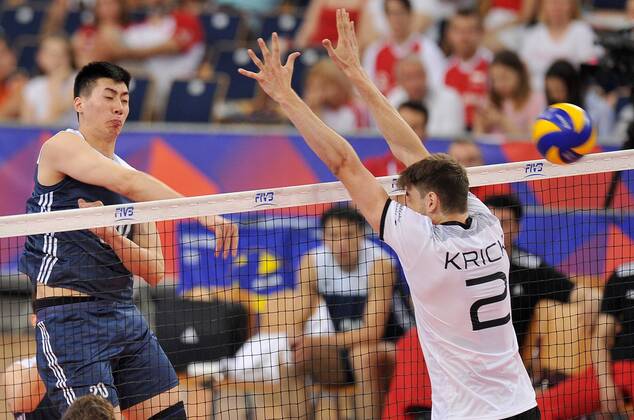 Volleyball, Nations League, China - Germany