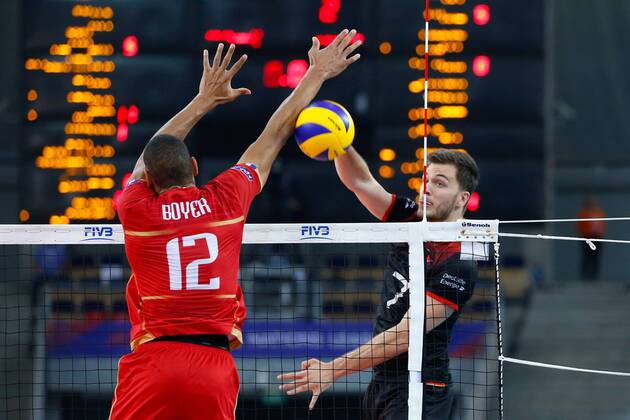Volleyball, Nations League, Germany - France