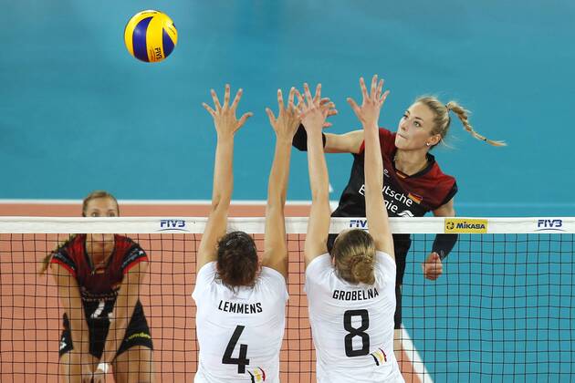 Volleyball, Nations League, Women, Germany - Belgium