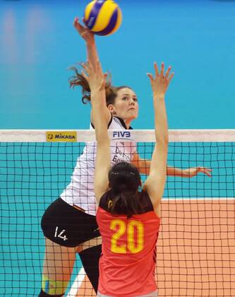 Volleyball, Women's Nations League, Germany - China