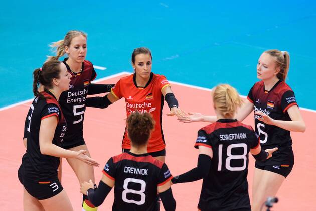 Volleyball, Women's Nations League, Germany - Turkey