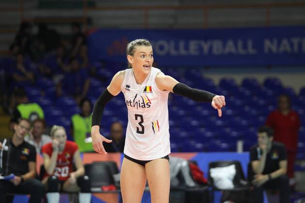 Volleyball, Women's Nations League, Belgium - Thailand