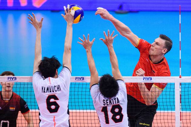 Volleyball, Nations League, International match, Germany - Japan