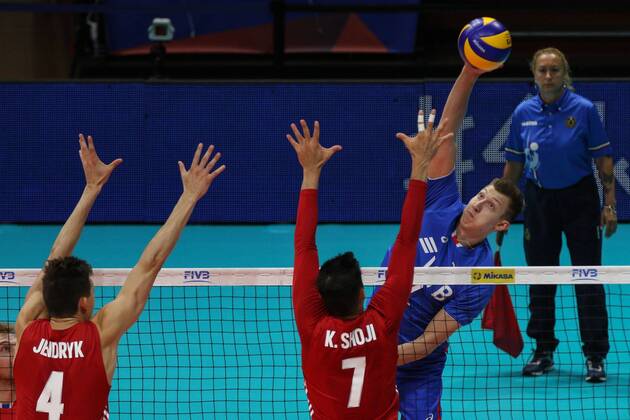 Volleyball, International match, USA - Russia