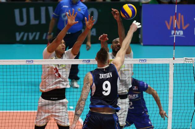 Volleyball, Nations League, Italy - France