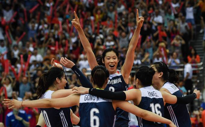 Volleyball, FIVB World League, China - Netherlands