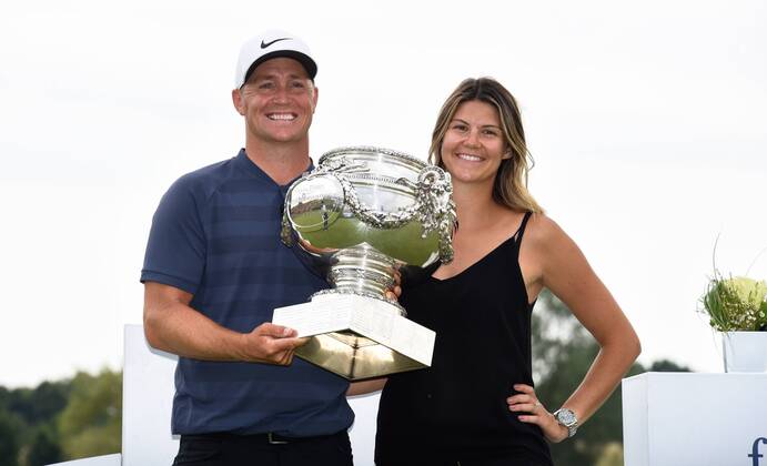 Golf, HNA Open de France, Winner Alex Noren