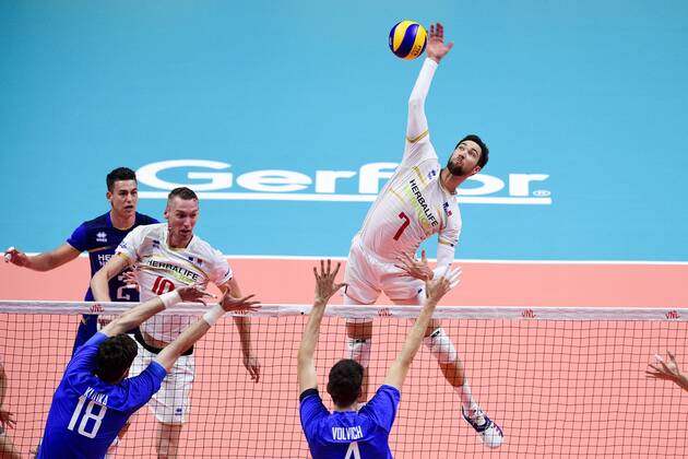 Volleyball, Nations League final, France - Russia
