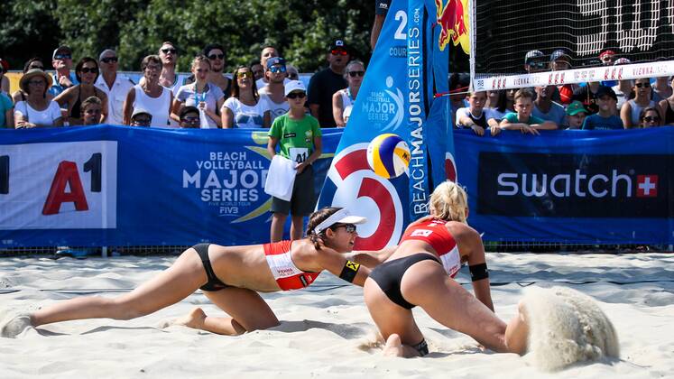 Beach Volleyball, Swatch Major Series in Vienna