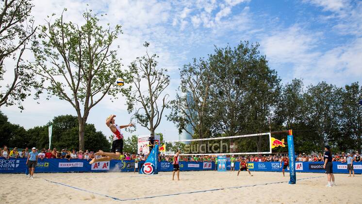 Beach Volleyball, Swatch Major Series in Vienna
