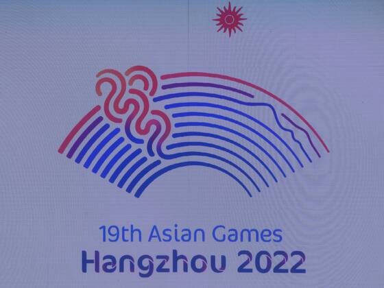 Logo-Präsentation der Asienspiele in Hangzhou 2022