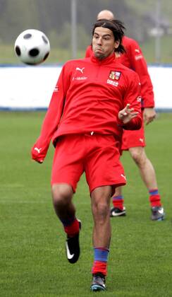 Football, Euro 2008, Training camp Czech Republic