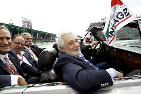 Formula 1, GP Mexico, Placido Domingo