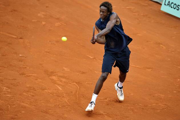 Tennis, French Open, Halbfinale, Roger Federer besiegt Gael Monfils