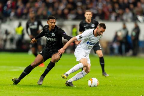 Football, EL, Eintracht Frankfurt - Inter Milan