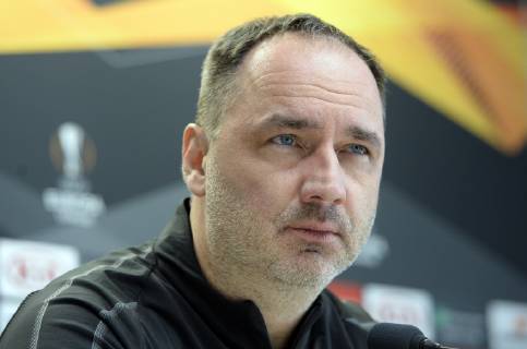 Football, EL, Slavia Prague Press Conference