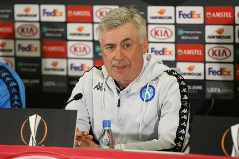 Football, EL, SSC Napoli Press Conference