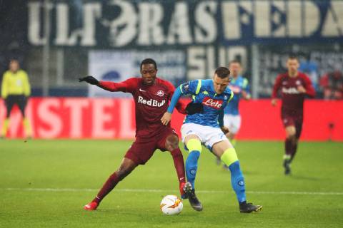 Football, EL, Red Bull Salzburg - SSC Napoli