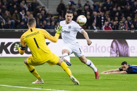 Football, EL, Inter Milan - Eintracht Frankfurt