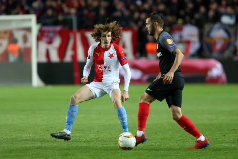 Football, EL, Slavia Prague - FC Sevilla