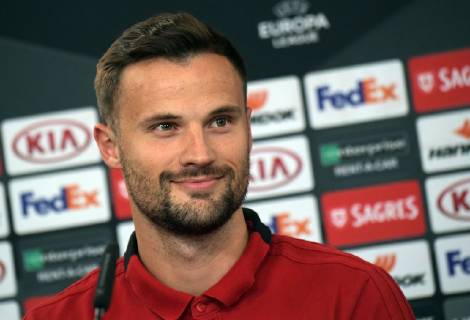 Football, EL, Benfica Lisbon Press Conference