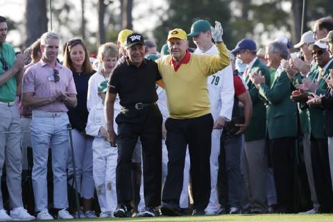 Golf, Masters in Augusta, Jack Nicklaus and Gary Player