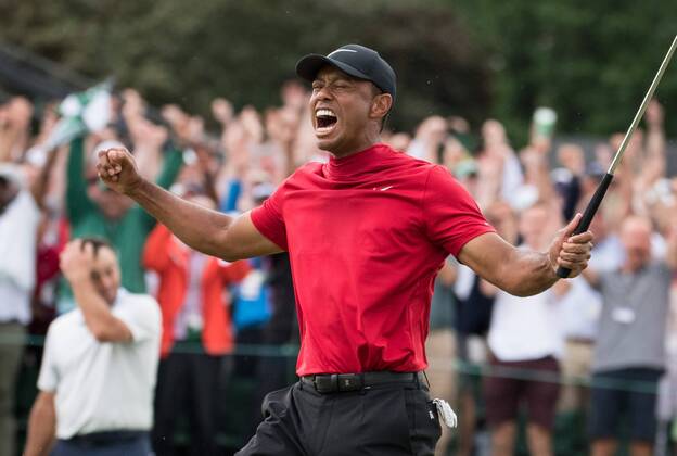 Golf, Tiger Woods wins Masters in Augusta