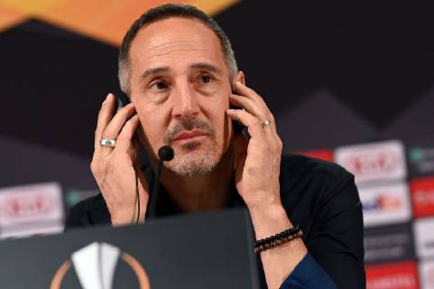 Football, EL, Eintracht Frankfurt Press Conference