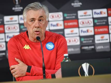 Football, EL, SSC Naples Press conference