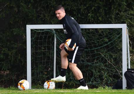 Football, EL, Eintracht Frankfurt Training
