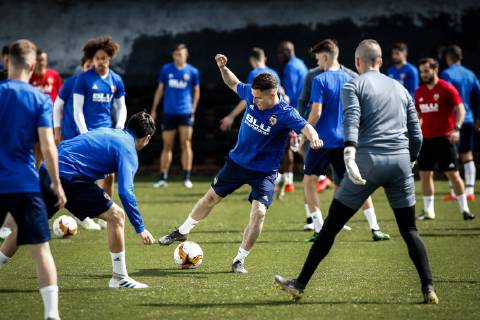 Football, EL, FC Valencia Training