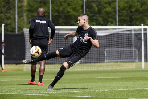 Football, EL, Eintracht Frankfurt Training
