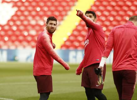 Football, CL, FC Barcelona Training