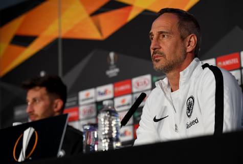 Football, EL, Eintracht Frankfurt Press Conference