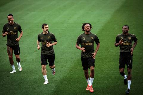 Football, EL, FC Arsenal Training and PK