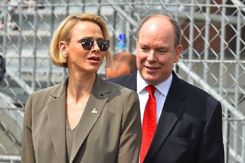 Formula 1, GP Monaco, Prince Albert and Princess Charlene