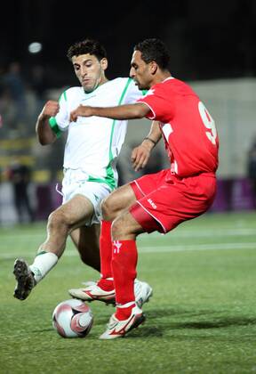 Football, International match, Friendly match Palestine - Jordan