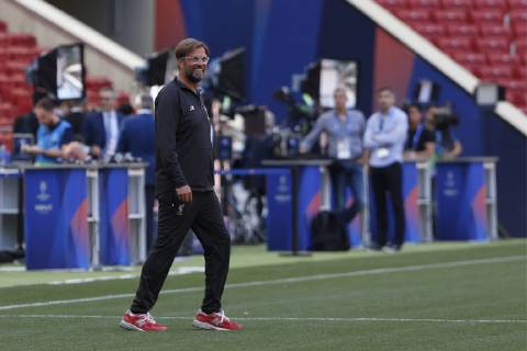 Football, CL Final, Tottenham Hotspur - FC Liverpool, Jürgen Klopp in the Final Stadium