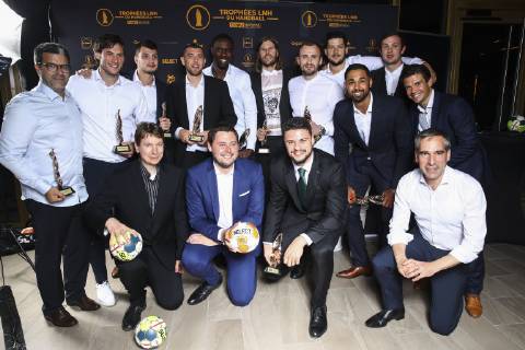 Handball, honours of the French league