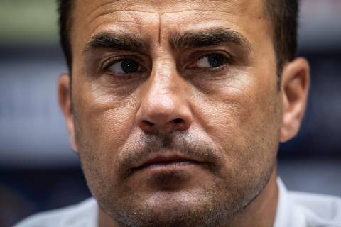 Football, AFC CL, Guangzhou Evergrande PK with Fabio Cannavaro