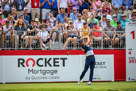 Golf, PGA, Rocket Mortgage Classic in Detroit