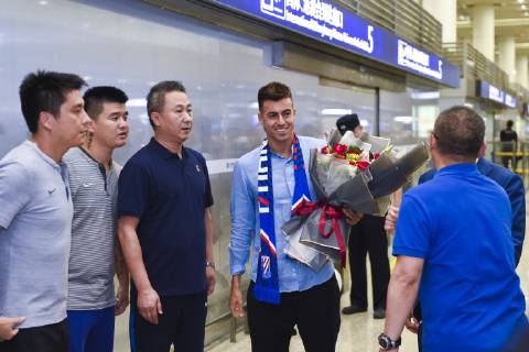 Football, Shanghai Shenhua, arrival of newcomer Stephan El Shaarawy